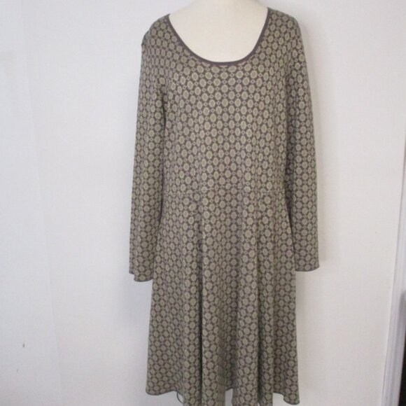 BODEN Purple/Silver Glamorous Knitted Dress US 16L - Picture 4 of 6